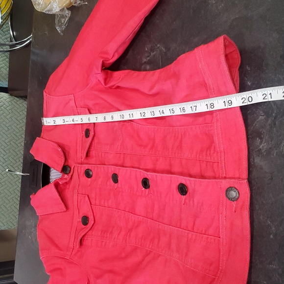 Parasuco 2016Coral Cropped Denim Jacket – NWOT - Picture 8 of 11